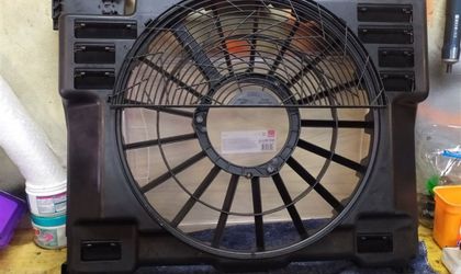 Диффузор кассеты радиатора Land Rover L322