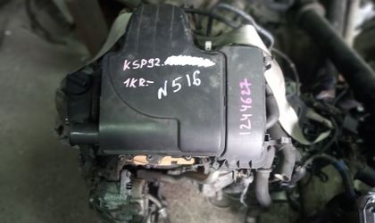 516 Двигатель в сборе Toyota Belta 1KR KSP92